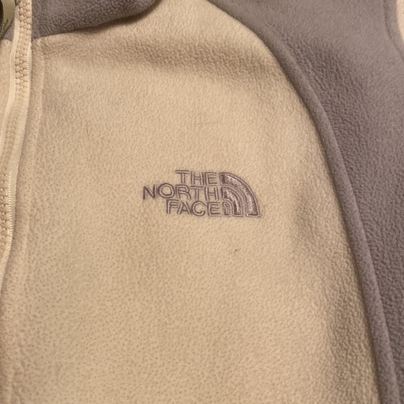 Older style North Face fleece zip up. Worn, but still has plenty of life. - Picture 2 of 9